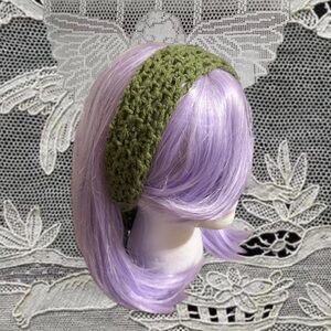 Handmade Green Crochet Headband